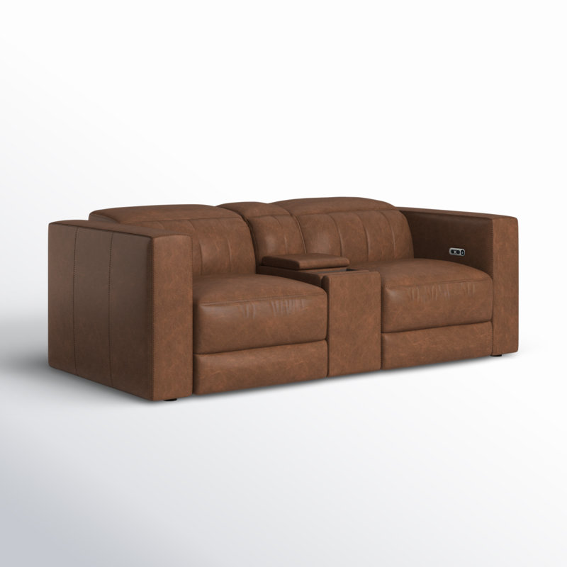 Idyllwild 85 Leather Reclining Sofa